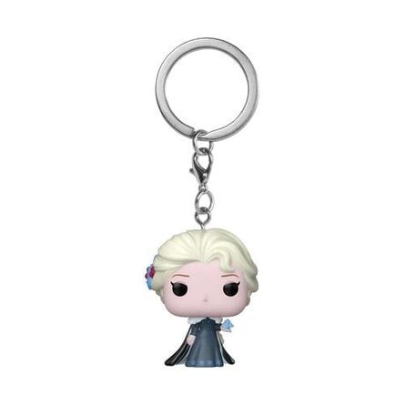 Μπρελόκ Funko Pocket Pop! Disney: Princess Holiday - Elsa Vinyl Figure Keychain