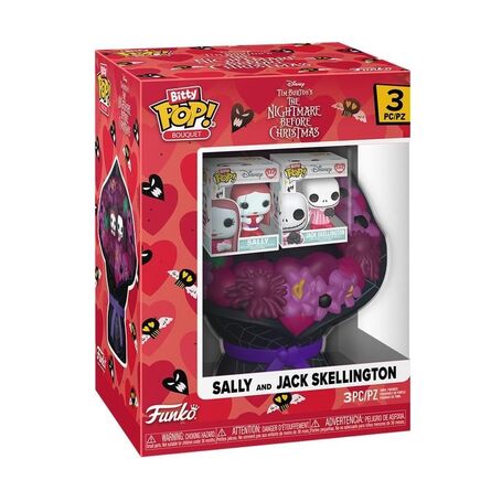 Φιγούρες Funko Bitty Pop! Bouquet Disney: The Nightmare Before Christmas - Sally and Jack Skellington