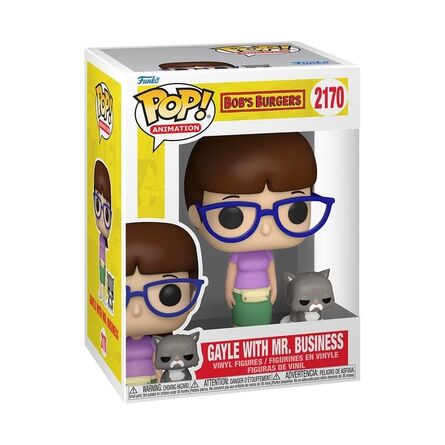 Φιγούρα Funko Pop! Animation: Bob's Burgers - Gayle with Mr.Business #2170 Vinyl Figures
