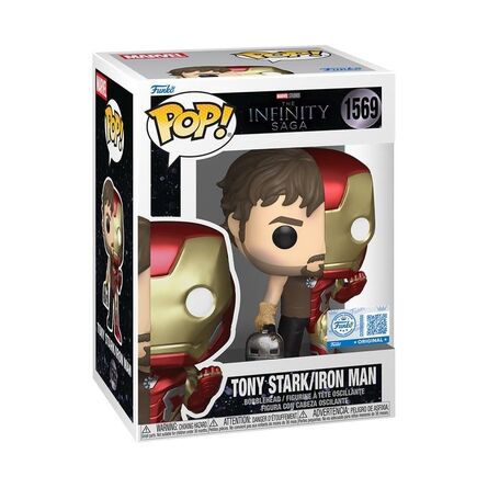Φιγούρα Funko Pop! The Infinity Saga - Tony Stark/ Iron Man Split (Special Edition)