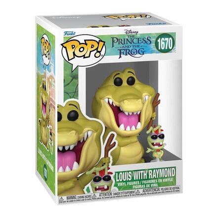 Funko Pop! The Princess and The Frog - Louis with Raymond