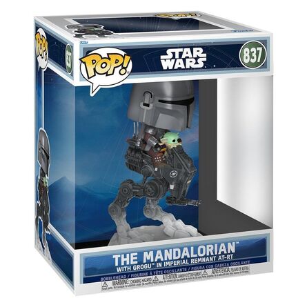 Funko Pop! Star Wars: The Mandalorian & Grogu (2026) - The Mandalorian with Grogu in Imperial Remnant AT-RT