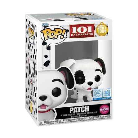 Funko Pop! 101 Dalmatians (1961) - Patch Flocked (Special Edition)