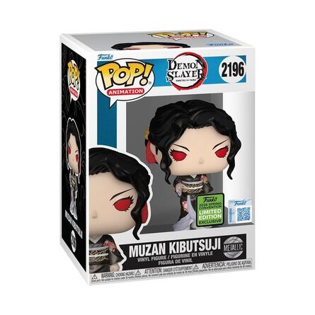 Φιγούρα Funko Pop! Demon Slayer Kimetsu No Yaiba - Muzan Kibutsuji (Metallic) (Convention Limited Edition)
