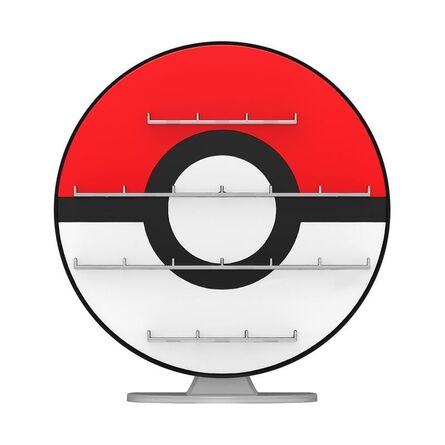 Funko Bitty Pop! Display: Pokemon Poke Ball  DisplayShelf & Vinyl Figures