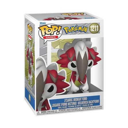 Φιγούρα Funko  Pop! Pokemon: Lycanroc (Midnight Form)