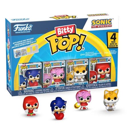 Φιγούρες Funko Bitty Pop! 4-Pack: Sonic The Hedgehog -Sonic, Amy, Tails, Knuckles