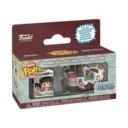 Φιγούρα Funko Bitty Pop! Rides: One Piece - Monkey D.Luffy and Thousand Sunny