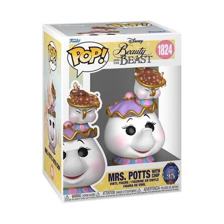 Φιγούρα Funko Pop ! Disney Beauty and the Beast Mrs Potts with Chip