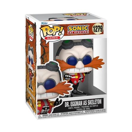 Funko Pop! Games: Sonic The Hedgehog - Dr.Eggman as Skeleton
