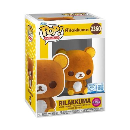 Φιγούρα Funko Pop! Animation: Rilakkuma:  Rilakkuma (Flocked) (Special Edition)