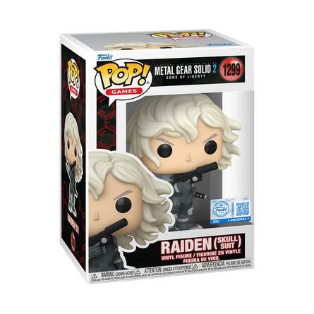 Φιγούρα Funko Pop! Games: Metal Gear Solid 2 - Raiden(Skull Suit) (Special Edition)