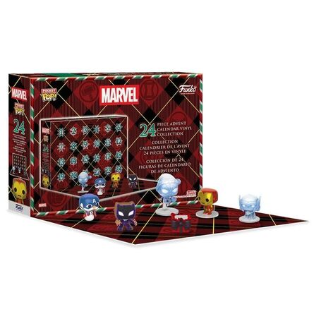 Funko Pocket Pop! Advent Calendar: Marvel  24Day Countdown Calendar Vinyl Figures