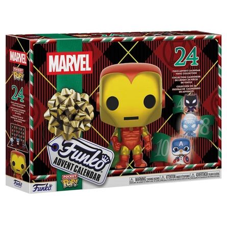 Funko Pocket Pop! Advent Calendar: Marvel  24Day Countdown Calendar Vinyl Figures