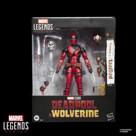 Φιγούρα Δράσης Marvel Deadpool And Wolverine -Dogpool & Deadpool  Figure Legends Series