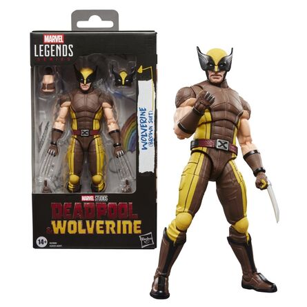 Φιγούρα Δράσης Marvel Deadpool And Wolverine -Wolverine (Brown Suit) Figure Legends Series