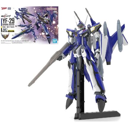 Macross  HG 1/100 YF-29 Durandal Valkyrie Full Set Model Kit