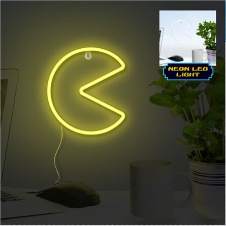 Φωτιστικό Pac Man Wall Mountable LED Neon