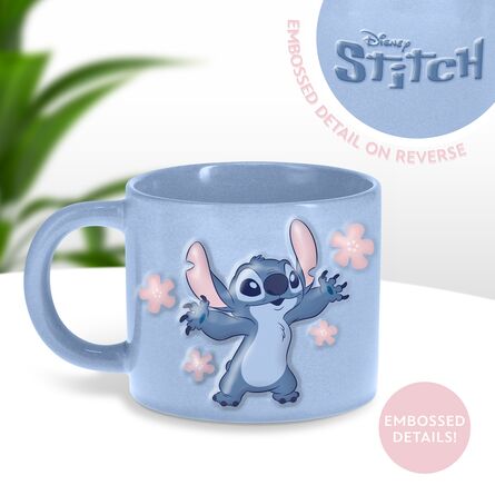 Κούπα Disney Stitch Embossed