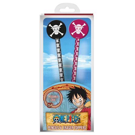 Σετ Μολυβιών One Piece Wano  Pencil & Topper 2PK