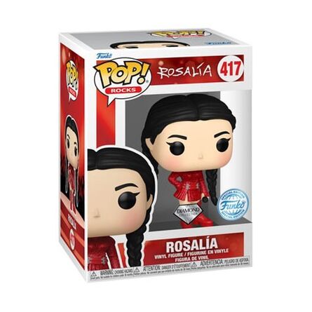 Φιγούρα Funko Pop! Rosalía - Rosalía (Bizcochito) (Red) (Diamond Glitter) (Special Edition)