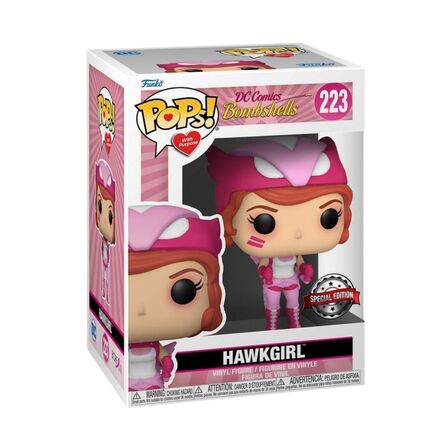Φιγούρα Funko Pop! DC Bombshells - Hawkgirl Breast Cancer Awareness
