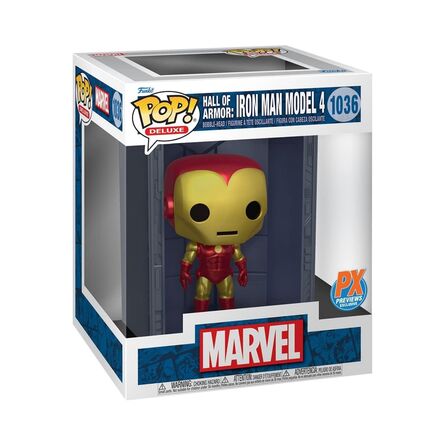 Φιγούρα Funko Pop! Hall of Armor - Iron Man Model 4 Metallic (Special Edition)