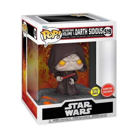 Φιγούρα Funko Pop! Star Wars: Red Saber Series Volume 1 - Darth Sidious (GITD)