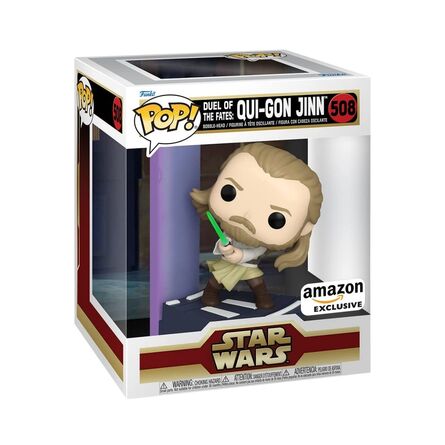 Funko Pop! Star Wars Episode I: The Phantom Menace - Qui-Gon Jinn Duel Of The Fates (Special Edition)