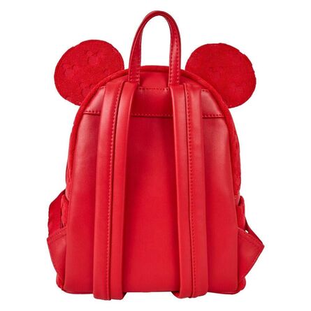 Τσάντα Πλάτης Loungefly Mickey "Ears Burnout"  Mini Backpack