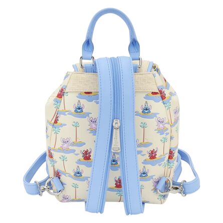 Τσάντα Πλάτης Loungefly Lilo & Stitch Stitch  Angel & Leroy