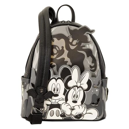Τσάντα Πλάτης Loungefly Mickey & Minnie Light Up Glow