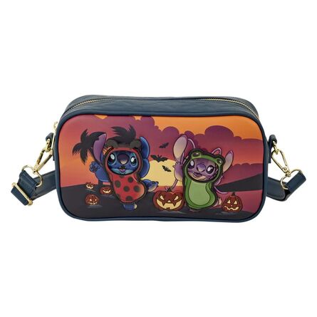 Loungefly Disney: Stitch - Stitch & Angel Halloween Costumes Crossbody Bag