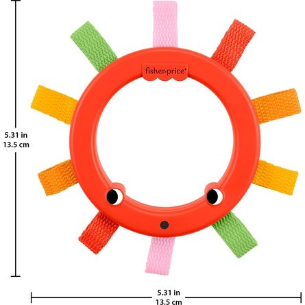 Fisher Price® Rainbow Ribbons Activity Ring (JKW56)