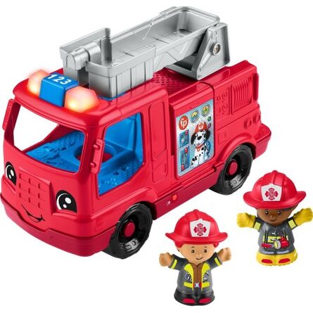 Fisher Price: Little People - Fire Truck Vehicle with Figures (HYR88)