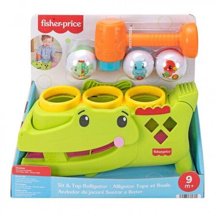 Βρεφικό Παιχνίδι Fisher Price: Sit & Tap Rolligator (JLB94)