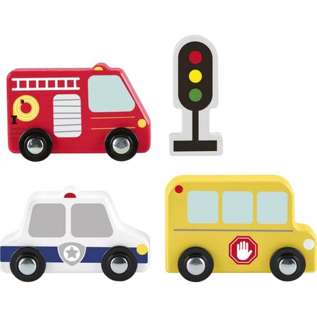 Fisher Price® : Ξύλινα Οχήματα (JCY32)