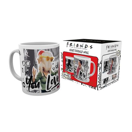 Friends You Love Me Mug Heat Change