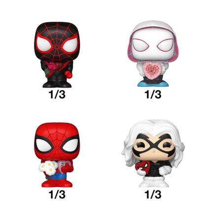 Funko Bitty Pop! Marvel: Spider-Man (Valentine’s Day) Random Pick