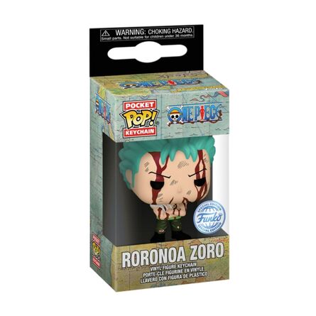 Funko Pocket Pop! One Piece Roronoa Zoro Nothing Happened Keychain
