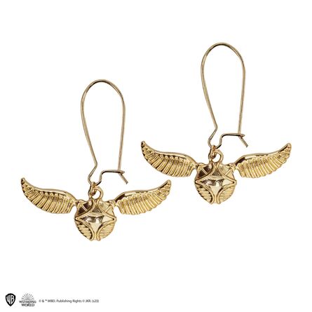 Σκουλαρίκια Harry Potter Earrings Golden Snitch