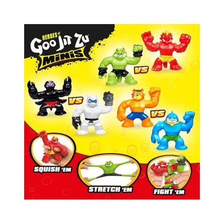 Μινιατούρα GJT14000 Goo Jit Zu Minis 2 Pack (6 Σχεδια) 1τμχ Τυχαία Επιλογή