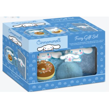 Σετ Δώρου CINNAMOROLL - Fuzzy Gift Set - Notebook + 14,9oz Mug + Keychain