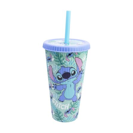 Ποτήρι Με Καλαμάκι Stitch Aloha Young Adult