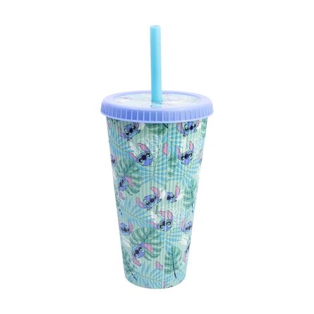 Ποτήρι Με Καλαμάκι Stitch Aloha Young Adult