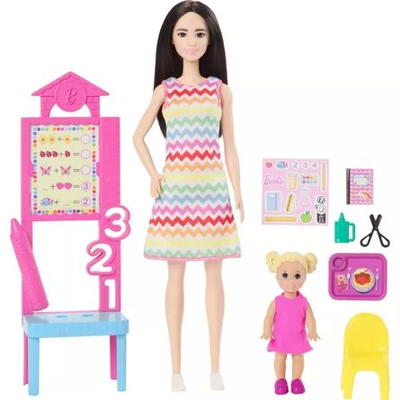Mattel Barbie: You Can Be Anything - Teacher Doll with Black Hair (JCR77)