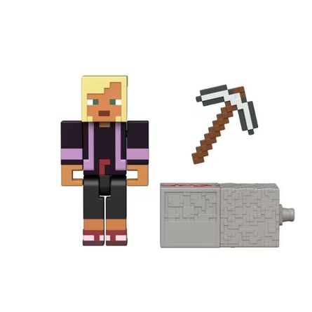 Μινιατούρα Mattel Minecraft: Redstone Charged -  Minecraft's Kai Figure (JJR86)