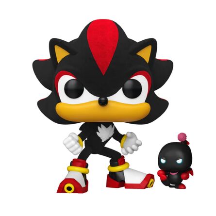 Φιγούρα Funko Pop! Sonic The Hedgehog - Shadow with Dark Chao (Flocked) (Special Edition)