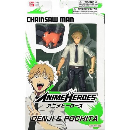 Φιγούρα Δράσης Bandai Anime Heroes: Chainsaw Man - Denji & Pochita Action Figure (37027)