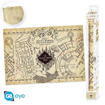 Αφίσα Harry Potter Parchament Marauder Map
